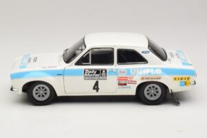 Ford Escort Mk1 RS1600 #4 R. Clark / T. Mason Winners RAC Rally 1972 Minichamps 1:18 100728104 Metal — zdjęcie 4 z 8