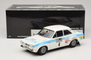 Ford Escort Mk1 RS1600 #4 R. Clark / T. Mason Winners RAC Rally 1972 Minichamps 1:18 100728104 Metal — zdjęcie 8 z 8