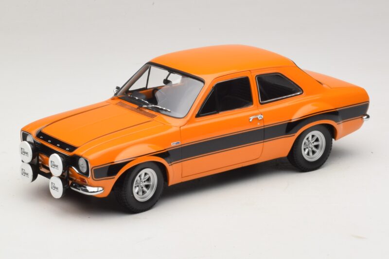 Ford Escort Mk1 RS1600 AVO Pomarańczowy Z Czarnymi Pasami Minichamps 1:18 100688104 Metal