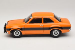 Ford Escort Mk1 RS1600 AVO Pomarańczowy Z Czarnymi Pasami Minichamps 1:18 100688104 Metal — zdjęcie 4 z 8