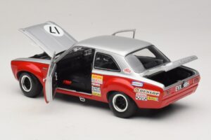 Ford Escort Mk1 TC #17 Stewart / C. Craft RAC Tourist Trophy Silverstone 1970 Minichamps 1:18 100708117 Metal — zdjęcie 5 z 8