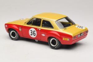 Ford Escort Mk1 TC #36 F. Gardner / D. Glemser Grand Prix der Tourenwagen 1968 Minichamps 1:18 100688136 Metal — zdjęcie 7 z 8