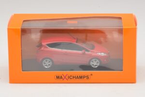 Ford Fiesta Mk7 Czerwony Maxichamps 1:43 940088000 Metal — zdjęcie 5 z 5