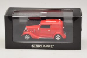 Ford Hot Rod Czerwony Minichamps 1:43 400142264 Metal — zdjęcie 5 z 5