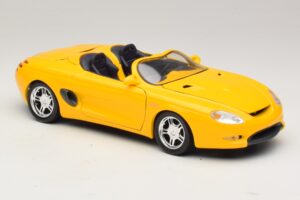 Ford Mustang Mach III Kabriolet Żółty Maisto 1:18 32815 Metal — zdjęcie 6 z 8