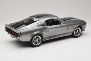 Ford Mustang Shelby GT500 Eleanor Szary Metalik & Czarny KK-Scale 1:12 KKDC120171 Metal — zdjęcie 3 z 8