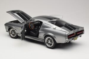 Ford Mustang Shelby GT500 Eleanor Szary Metalik & Czarny KK-Scale 1:12 KKDC120171 Metal — zdjęcie 5 z 8