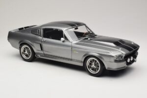 Ford Mustang Shelby GT500 Eleanor Szary Metalik & Czarny KK-Scale 1:12 KKDC120171 Metal — zdjęcie 6 z 8