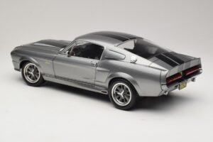 Ford Mustang Shelby GT500 Eleanor Szary Metalik & Czarny KK-Scale 1:12 KKDC120171 Metal — zdjęcie 7 z 8