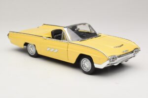 Ford Thunderbird Kabriolet Żółty Anson 1:18 30334-P1 Metal — zdjęcie 6 z 8