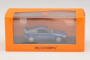 Honda CR-X Blue Metallic Maxichamps 1:43 940161520 Metal — zdjęcie 5 z 5