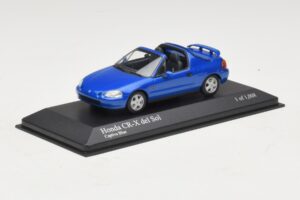 Honda CR-X del Sol EG2 Niebieski Metalik Minichamps 1:43 400161931 Metal — zdjęcie 2 z 5