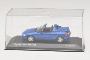 Honda CR-X del Sol EG2 Niebieski Metalik Minichamps 1:43 400161931 Metal — zdjęcie 4 z 5