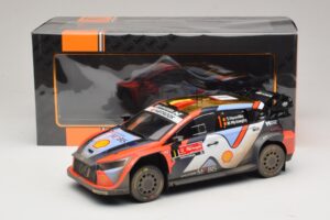 Hyundai i20 N Rally1 #1 T. Neuville / M. Wydaeghe Rally Portugal 2025 IXO 1:18 18RMC251B Metal — zdjęcie 6 z 6