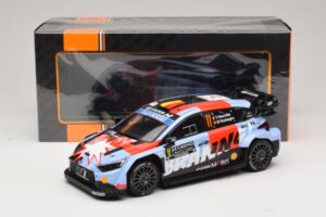Hyundai i20 N Rally1 #11 T. Neuville / M. Wydaeghe Rally Monte Carlo 2026 IXO 1:18 18RMC270B Metal — zdjęcie 6 z 6