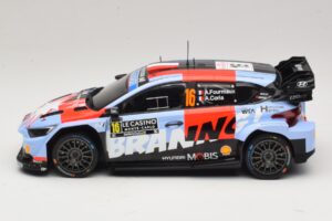 Hyundai i20 N Rally1 #16 A. Fourmaux / A. Coria Rally Monte Carlo 2026 IXO 1:18 18RMC270A Metal — zdjęcie 3 z 6