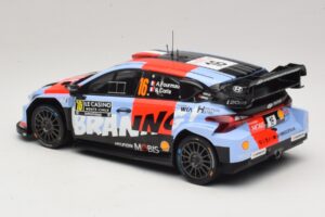 Hyundai i20 N Rally1 #16 A. Fourmaux / A. Coria Rally Monte Carlo 2026 IXO 1:18 18RMC270A Metal — zdjęcie 5 z 6