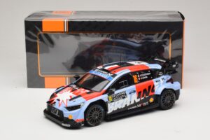 Hyundai i20 N Rally1 #16 A. Fourmaux / A. Coria Rally Monte Carlo 2026 IXO 1:18 18RMC270A Metal — zdjęcie 6 z 6