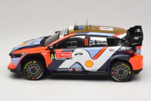 Hyundai i20 N Rally1 #8 O. Tanak / M. Jarveoja Rally Portugal 2025 IXO 1:18 18RMC251A Metal — zdjęcie 3 z 6