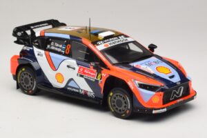 Hyundai i20 N Rally1 #8 O. Tanak / M. Jarveoja Rally Portugal 2025 IXO 1:18 18RMC251A Metal — zdjęcie 4 z 6
