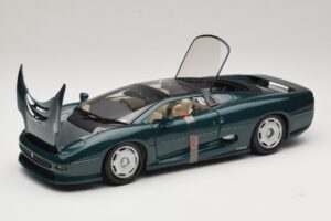 Jaguar XJ220 Zielony Metalik Maisto 1:18 31807 Metal — zdjęcie 2 z 8