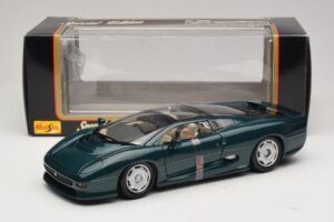 Jaguar XJ220 Zielony Metalik Maisto 1:18 31807 Metal — zdjęcie 8 z 8
