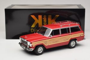 Jeep Grand Wagoneer Czerwony KK-Scale 1:18 KKDC181112 Metal — zdjęcie 6 z 6