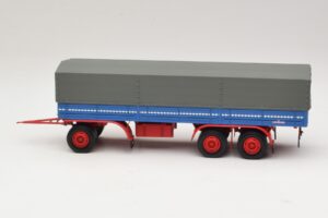 Kassbohrer 3-Achs Niebieski Czarny Minichamps 1:43 439161090 Metal — zdjęcie 3 z 6