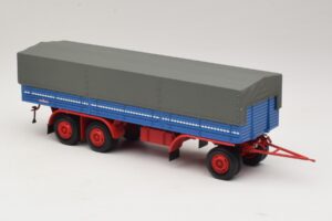 Kassbohrer 3-Achs Niebieski Czarny Minichamps 1:43 439161090 Metal — zdjęcie 4 z 6