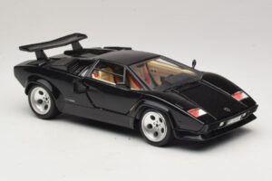 Lamborghini Countach 5000 Quattrovalvole Czarny Bburago 1:18 3337 Metal — zdjęcie 6 z 8