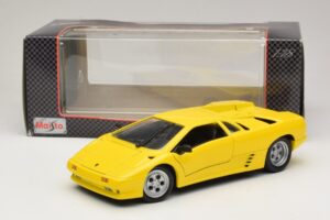 Lamborghini Diablo Żółty Maisto 1:18 32803 Metal — zdjęcie 8 z 8