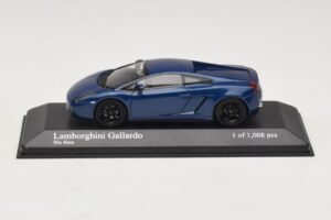 Lamborghini Gallardo Blue Metallic Minichamps 1:43 Lamborghini Gallardo Blue Metallic Minichamps 1:43 400103505 Metal