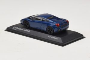Lamborghini Gallardo Blue Metallic Minichamps 1:43 400103505 Metal — zdjęcie 3 z 5