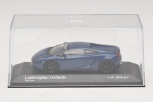 Lamborghini Gallardo Blue Metallic Minichamps 1:43 400103505 Metal — zdjęcie 4 z 5