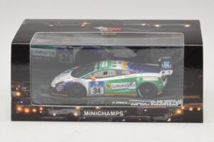 Lamborghini Gallardo LP600 GT3 #34 Reiter Engineering H-J. Stuck 24 Hours of Nurburgring 2011 Minichamps 1:43 437111284 Metal — zdjęcie 5 z 5