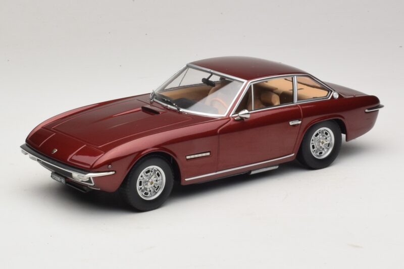 Lamborghini Islero S Czerwony Metalik KK-Scale 1:18 KKDC181582 Metal