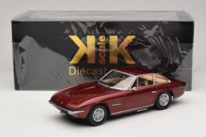 Lamborghini Islero S Czerwony Metalik KK-Scale 1:18 KKDC181582 Metal — zdjęcie 6 z 6