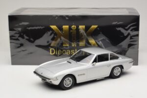 Lamborghini Islero S Srebrny KK-Scale 1:18 KKDC181583 Metal — zdjęcie 6 z 6