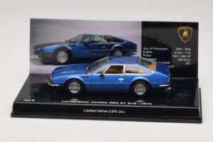 Lamborghini Jarama 400 GTS Niebieski Minichamps 1:43 Lamborghini Jarama 400 GTS Niebieski Minichamps 1:43 436103400 Metal