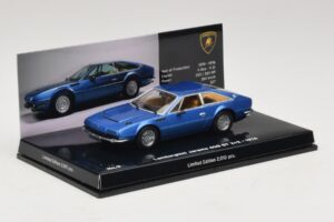 Lamborghini Jarama 400 GTS Niebieski Minichamps 1:43 436103400 Metal — zdjęcie 2 z 5