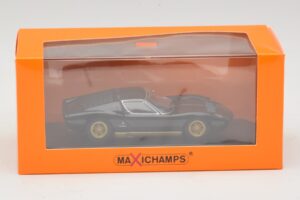 Lamborghini Miura P400 Czarny Maxichamps 1:43 940103000 Metal — zdjęcie 5 z 5