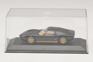 Lamborghini Miura P400 Czarny Minichamps 1:43 430103004 Metal — zdjęcie 4 z 5