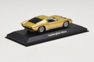 Lamborghini Miura P400 Złoty Maxichamps 1:43 940103002 Metal — zdjęcie 2 z 5