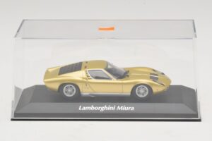 Lamborghini Miura P400 Złoty Maxichamps 1:43 940103002 Metal — zdjęcie 4 z 5