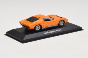 Lamborghini Miura P400 Pomarańczowy Maxichamps 1:43 940103001 Metal — zdjęcie 2 z 5