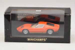Lamborghini Miura P400 Pomarańczowy Minichamps 1:43 430103002 Metal — zdjęcie 5 z 5