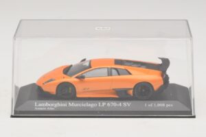 Lamborghini Murcielago LP670-4 SV Pomarańczowy Metalik Minichamps 1:43 400103942 Metal — zdjęcie 4 z 5