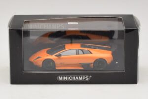 Lamborghini Murcielago LP670-4 SV Pomarańczowy Metalik Minichamps 1:43 400103942 Metal — zdjęcie 5 z 5