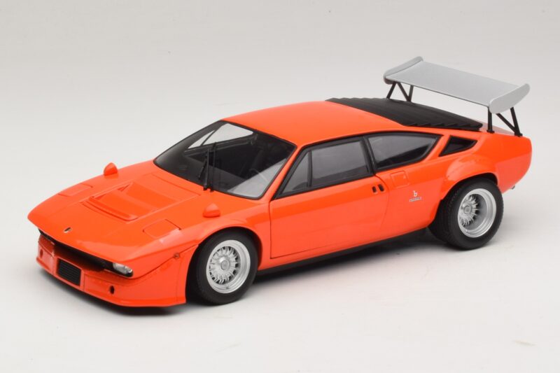 Lamborghini Urraco Rally Pomarańczowy Kyosho 1:18 08445P Metal