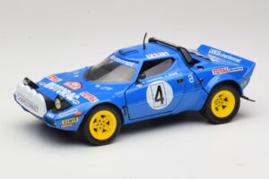 Lancia Stratos HF #4 B. Darniche / A. Mahe Rally Monte Carlo 1979 Solido 1:18 9019 Metal
